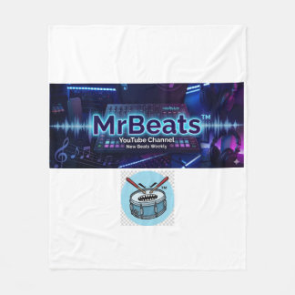 MrBeats Original Music Uploads Blanket! Fleece Deken