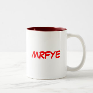 MRFYE-Mokken (stijl 2) Tweekleurige Koffiemok