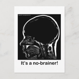 MRI: Het is een niet-hersenbreker! Briefkaart