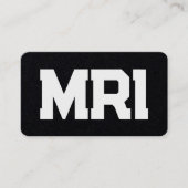 MRI Neurology Custom QR Visitekaartje (Voorkant)