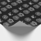 MRI-scan van Brain Cadeaupapier (Hoek)