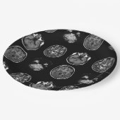 MRI-scan van Brain Papieren Bordje (Gekanteld)