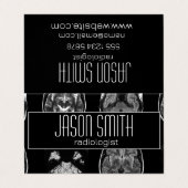 MRI-scan van Brain Visitekaartjes (Buitenkant ongevouwen)