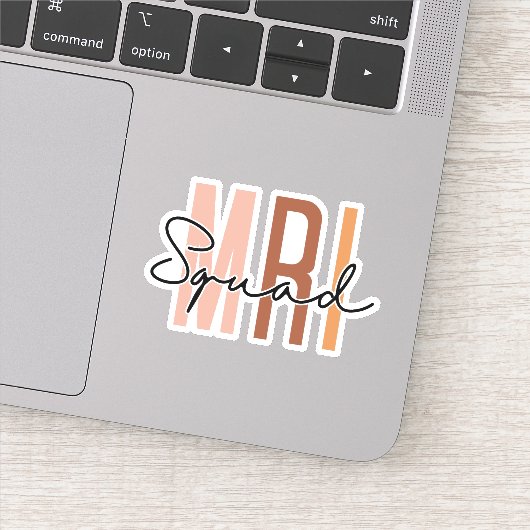 MRI Squad Technoloog, radiologie, MRI Tech Sticker (Detail)