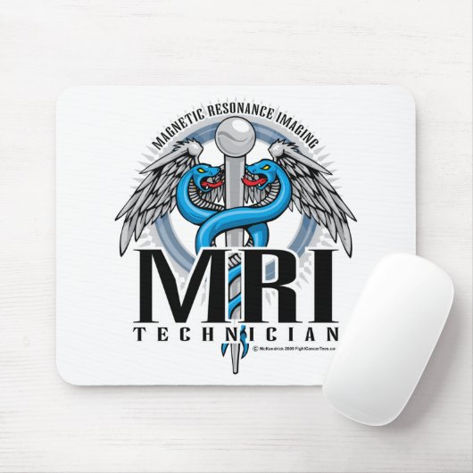 MRI Tech Caduceus Muismat (Met muis)