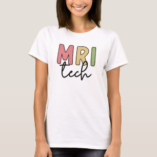 MRI Tech MRI Technoloog Radiology Technicus T-shirt