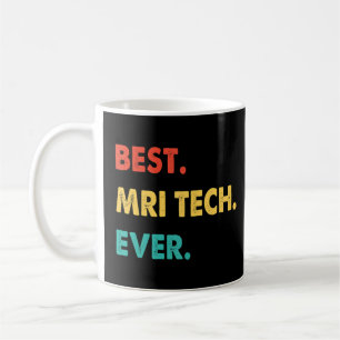 Mri Tech Professional Retro Best Mri Tech Ever Koffiemok