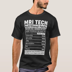 MRI Technoloog Radiology Tech Magnetic Resonance T-shirt