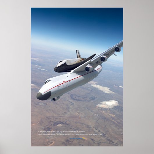 Mriya & Buran: Poster van Sovjet-luchtvaarttriomf (Voorkant)
