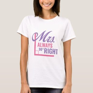 Mrs Altijd goed T-shirt