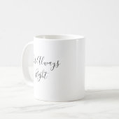 Mrs Always Right Script Mok Trouwcadeau (Voorkant links)