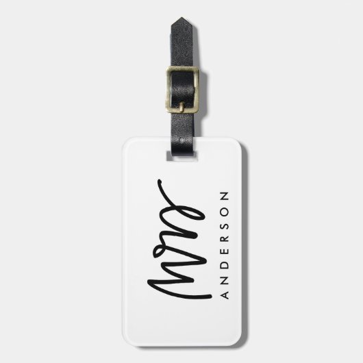 Mrs | Bagage Label (Voorkant verticaal)