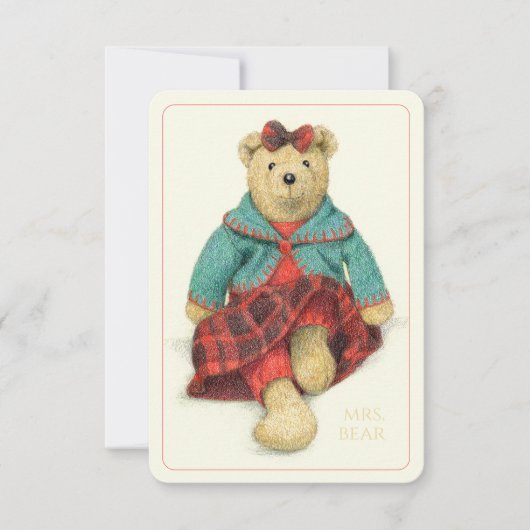 MRS. BAIN 3,5x5 carte plate II (Devant)