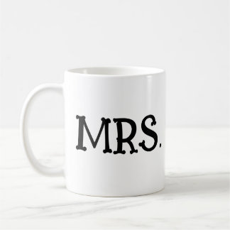 MRS BRUIDSBRUILOFT VROUW KOFFIE MOK