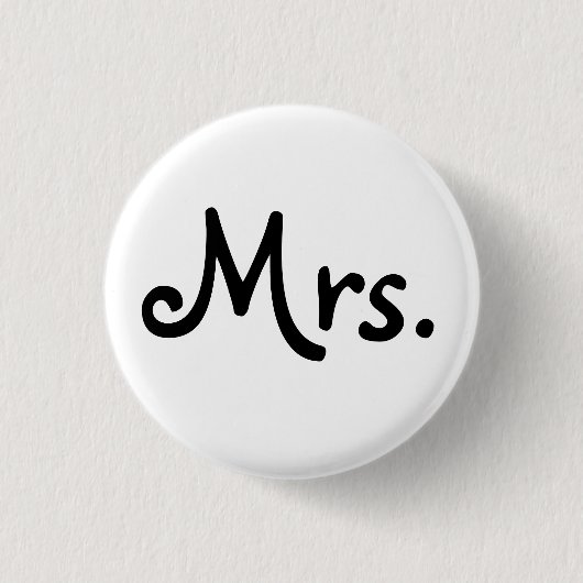 "Mrs." Button (Bride) (Voorkant)