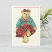 MRS. Carte de Noël plat OURS 5x7 (Debout devant)