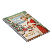 Mrs Claus Holiday Baking Delight Notitieboek (Rechterzijde)
