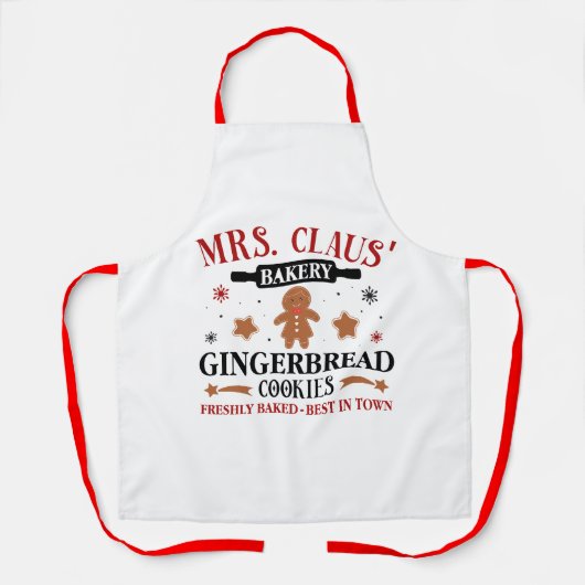 Mrs Clause Baking Schort (Voorkant)