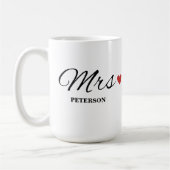 MRS Custom Koppel Mok Huwelijksmok Jubileum (Links)