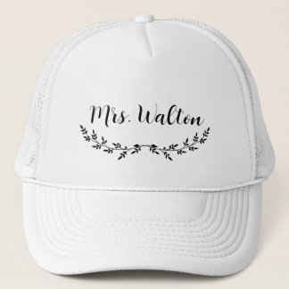 Mrs Customized Trucker Hat Pet
