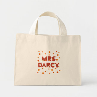 Mrs Darcy Flower Canvas tas