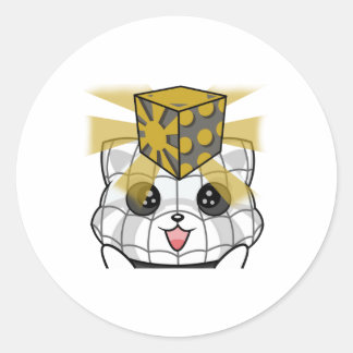 Mrs de doos ronde sticker