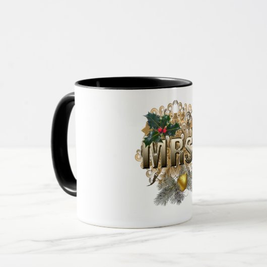 MRS Eerste Kerstdag Mok (Voorkant links)