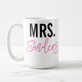 Mrs Gepersonaliseerde mok voor leraar of pasgetrou
