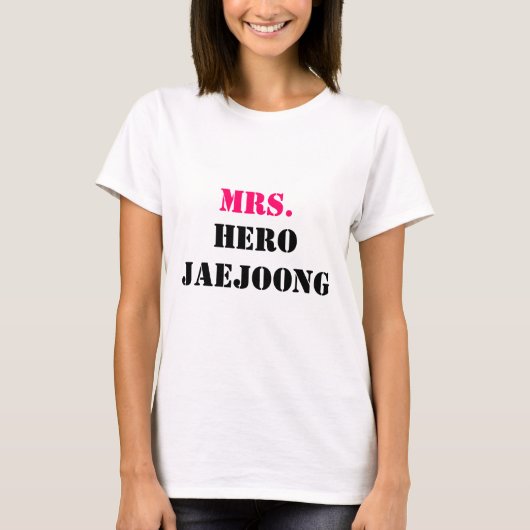 MRS., HERO JAEJOONG T-SHIRT (Voorkant)