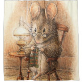 “Mrs Mouse Breiend” door Beatrix Potter Douchegordijn (Voorkant)