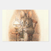 "Mrs Mouse Knitting" van Beatrix Potter Inpakpapier Vel (Voorkant 3)