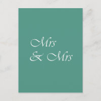 Mrs & Mrs Typografie