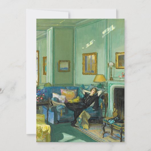 Mrs Osler | Sir John Lavery (Voorkant)