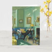 Mrs Osler | Sir John Lavery Kaart (Gele Bloem)