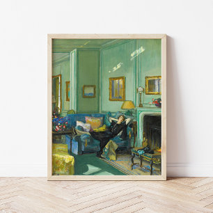 Mrs Osler   Sir John Lavery Poster