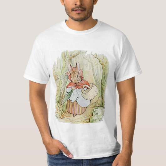 Mrs Rabbit ging winkelen..... T-shirt (Voorkant)