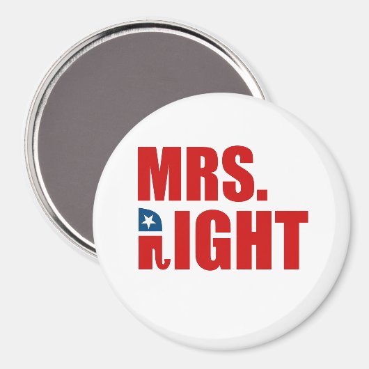 MRS RECHTS MAGNEET (Voorkant / Achterkant)