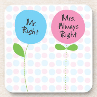 Mrs Right onderzetters