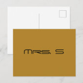 Mrs. S pleegmoeder van Orphan Black Briefkaart (Voorkant / Achterkant)