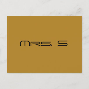 Mrs. S pleegmoeder van Orphan Black Briefkaart