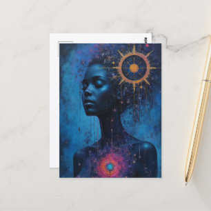 Mrs Tarot Briefkaart