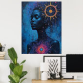 Mrs Tarot Poster (Thuiskantoor)