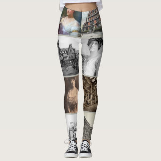 Mrs Vanderbilt vergulde leeftijd Leggings 👑🏛️