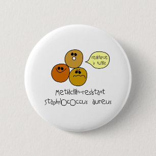 MRSA RONDE BUTTON 5,7 CM