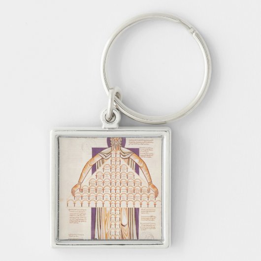 Ms 354 fol.256v Boom van de Consanguinity Sleutelhanger (Voorkant)