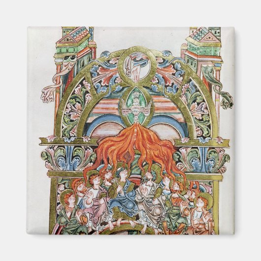 Ms 369 f.29v Pentecost Magneet (Voorkant)