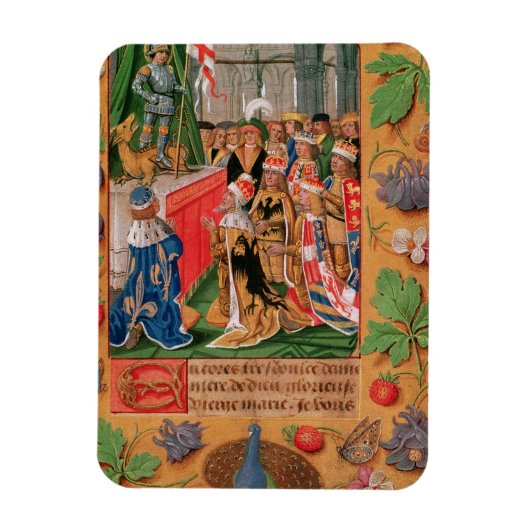 Ms Add 25698 f.3 Verlichtde pagina uit een boek va Magneet (Verticaal)