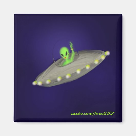 Ms. Alien magneet (Voorkant)