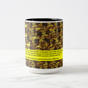 MS Awareness - A Million Beez Tweekleurige Koffiemok