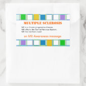 MS Awareness Stickers for Multiple Sclerosis (Tas)